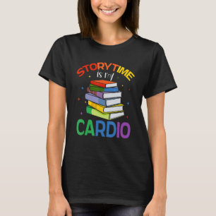 Camiseta Storytime es mi biblioteca de libros de historieta