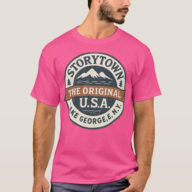 Camiseta Storytown USA - Lago George, NY (Anverso)