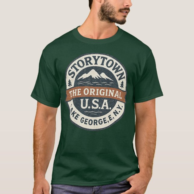 Camiseta Storytown USA - Lago George, NY (Anverso)