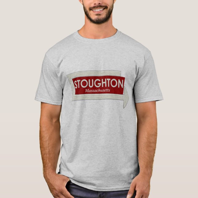 Camiseta Stoughton Rótulo Tee (Anverso)