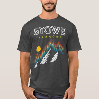 Camiseta Stowe Vermont Ski Resort 1980s Retro