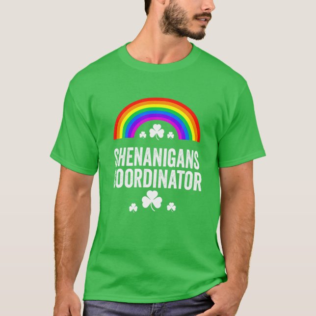 Camiseta Stpa, profesora divertida arcoiris coordinadora de (Anverso)