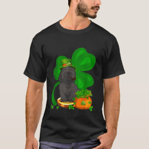 Camiseta Stpatricks Day Shih Tzu Shamrock Dog