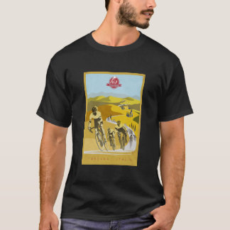 Camiseta Strade Bianche Retro Ciclismo Art 