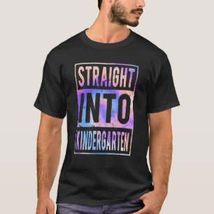 Camiseta Straight Into Kindergarten Tie Dye Back To School