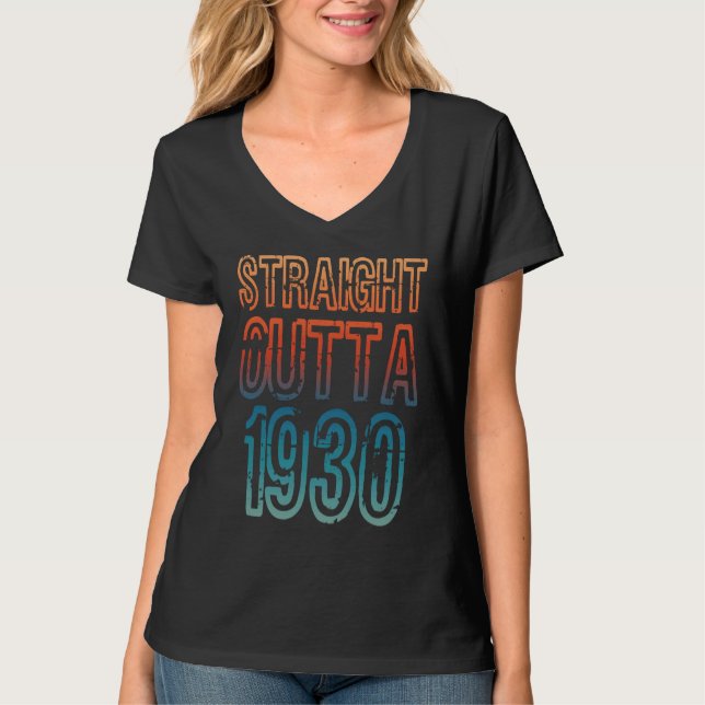 Camiseta Straight Outta 1930 (Anverso)