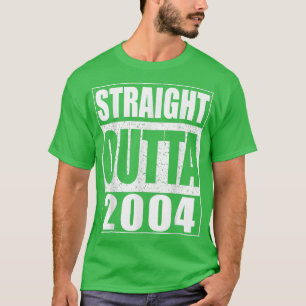 Camiseta Straight Outta 2004 17th Birthday Gift 