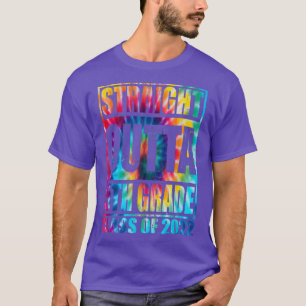 Camiseta Straight Outta 5th Grade Class Of 2022 Graduation
