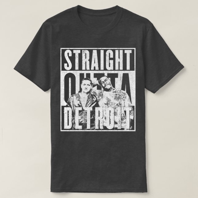 Camiseta Straight Outta Detroit (Diseño del anverso)