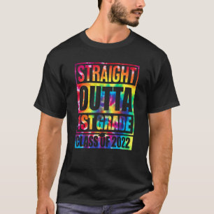 Camiseta Straight Outta First 1st Grade Great Graduation T