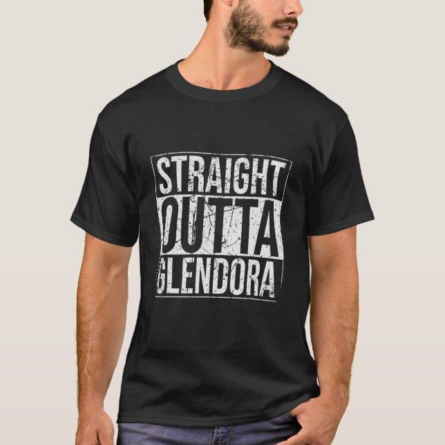 Camiseta Straight Outta Glendora Vintage (Anverso)
