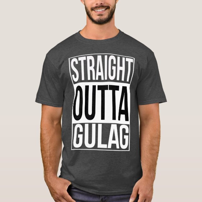 Camiseta Straight Outta Gulag (Anverso)