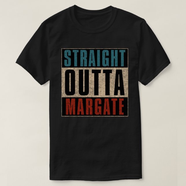 Camiseta Straight Outta Margate Florida (Diseño del anverso)