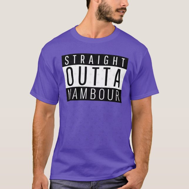 Camiseta Straight Outta Nambour Queensland Active family (Anverso)