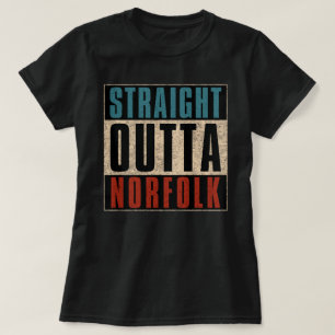 Camiseta Straight Outta Norfolk Virginia VA