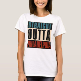 Camiseta Straight Outta Philadelphia Pennsylvania PA EE.UU.