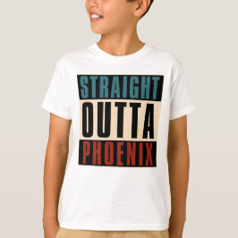 Camiseta Straight Outta Phoenix Arizona AZ USA