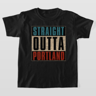 Camiseta Straight Outta Portland Oregon OR