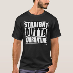 Camiseta Straight Outta Quarantine Spring Fun Times College
