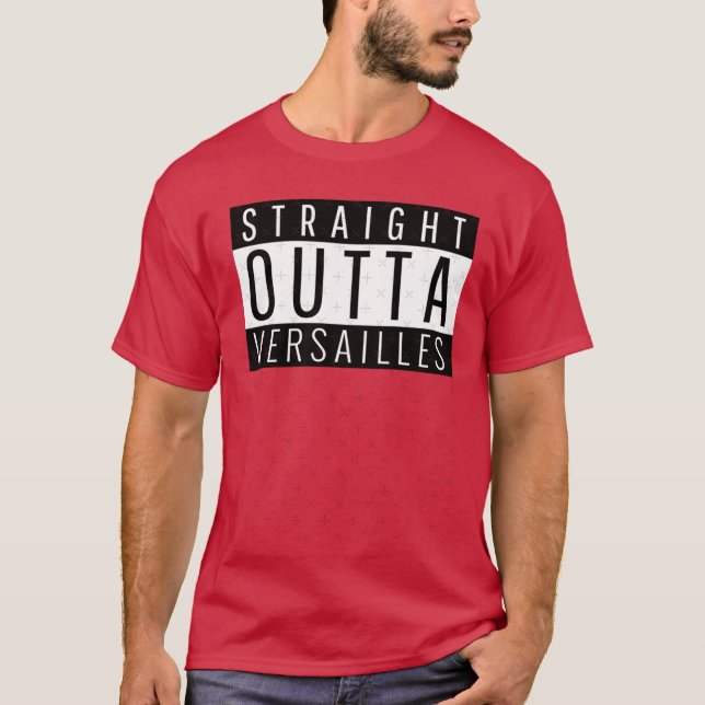 Camiseta Straight Outta Versailles Kentucky Versailles KY O (Anverso)