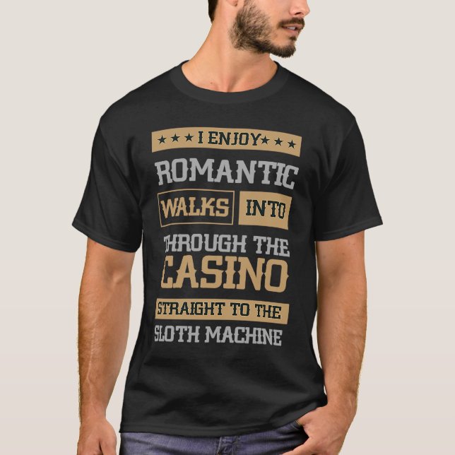 Camiseta Straight To The Slot Machine Gambling Slot Machine (Anverso)