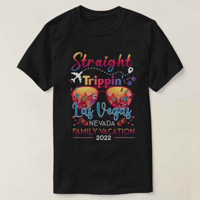 Camiseta Straight Trippin Las Vegas, Nevada 2022 (Diseño del anverso)