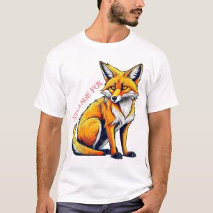Camiseta Strange fox