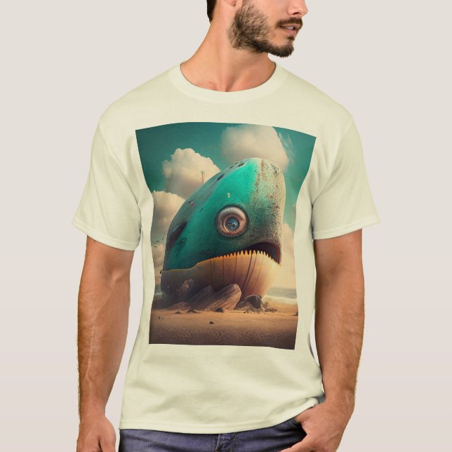 Camiseta Strange Whale (Anverso)