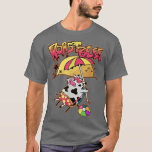 Camiseta Stranger Dustin Love Roast Beef Beach Cow TV Pared