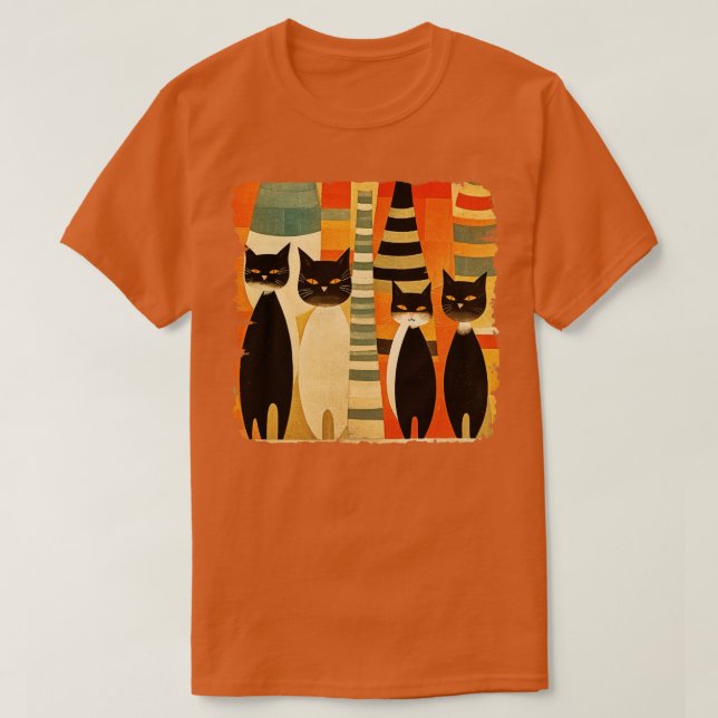 Camiseta Strant Cats Strut (Diseño del anverso)