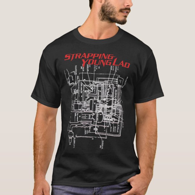 Camiseta Strapping Young Lad Classic T-Shirt (Anverso)