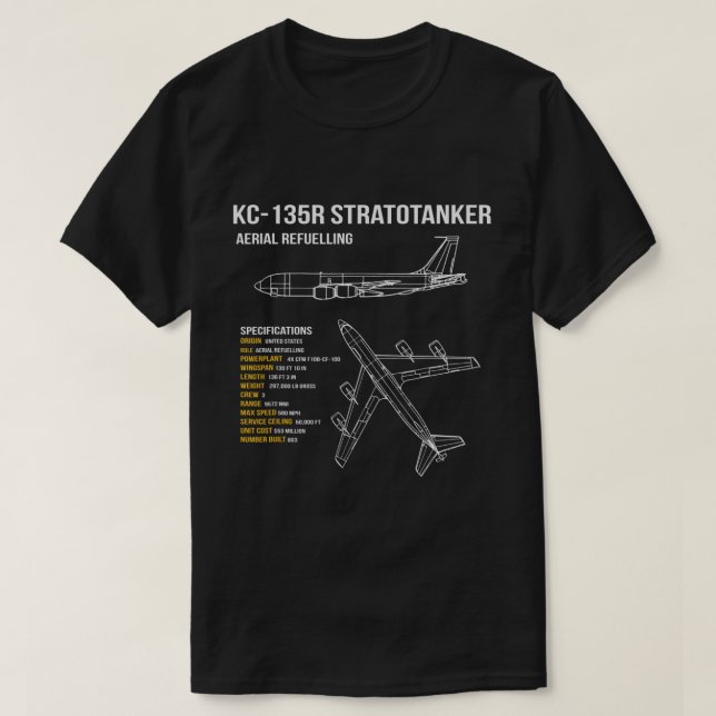 Camiseta Stratotanker KC-135 (Diseño del anverso)