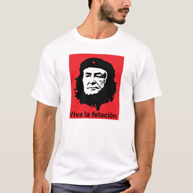 Camiseta strauss kahn “viva la felacion " (Anverso)
