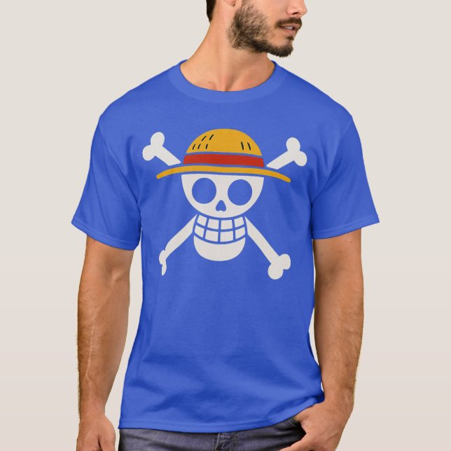 Camiseta Straw Hat Jolly Roger boy (Anverso)