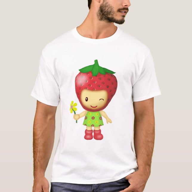 Camiseta Strawbelicios (Anverso)