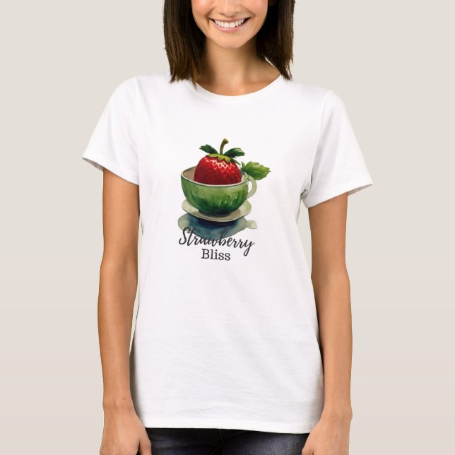 Camiseta Strawberry Bliss (Anverso)