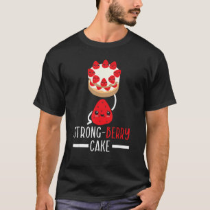 Camiseta Strawberry Cake Weightlifter