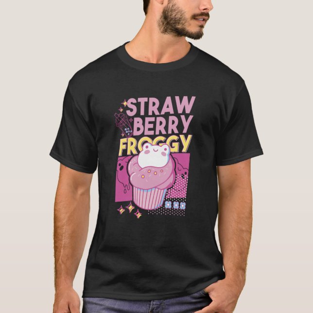 Camiseta Strawberry Froggy Frog (Anverso)