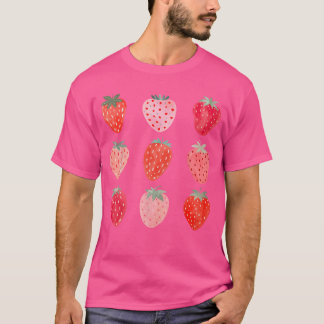Camiseta Strawberry Funny Hawaii Summer Vacation Beach Fami
