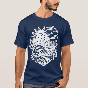 Camiseta Strawberry Hill Kansas City Kansas Versión Blanca