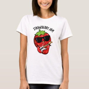 Camiseta Strawberry Jam Funny Fruit Pun