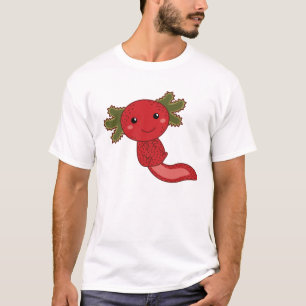 Camiseta Strawberry Kawaii Axolotl Berry Cute