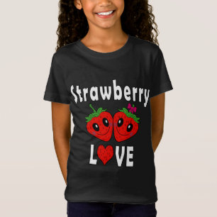 Camiseta Strawberry Love Strawberries Gracioso disfraz