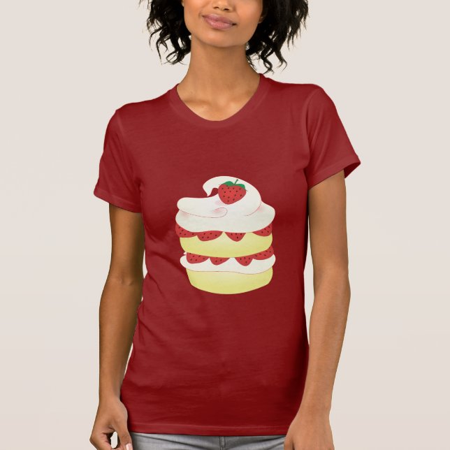 Camiseta Strawberry Shortcake (Anverso)