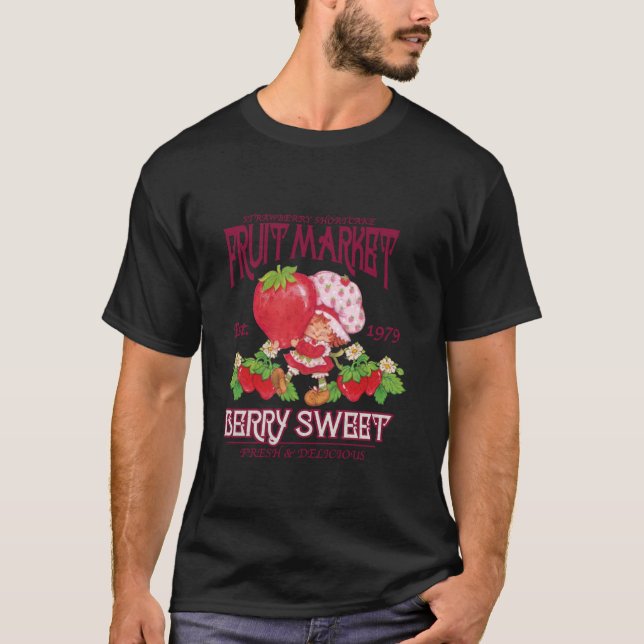 Camiseta Strawberry Shortcake Fruit Market 1979 Berry Sweet (Anverso)