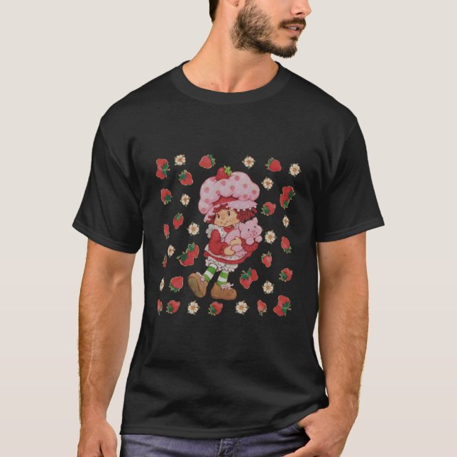 Camiseta Strawberry Shortcake Strawberry Fields Daisy (Anverso)