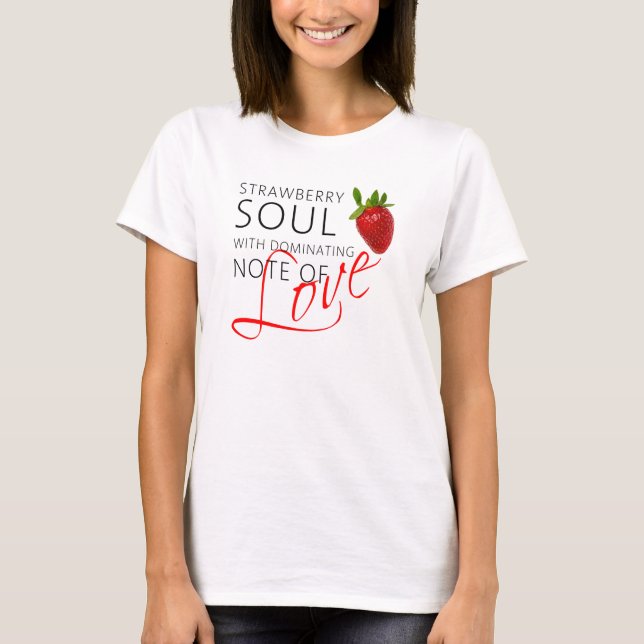 Camiseta Strawberry Soul (Anverso)