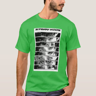 Camiseta Stray es mi familia Stay miembros SKZ KPOP ot8 seg