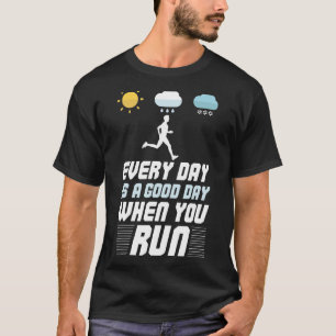 Camiseta Streak Runners de temas de ejecución de comillas S