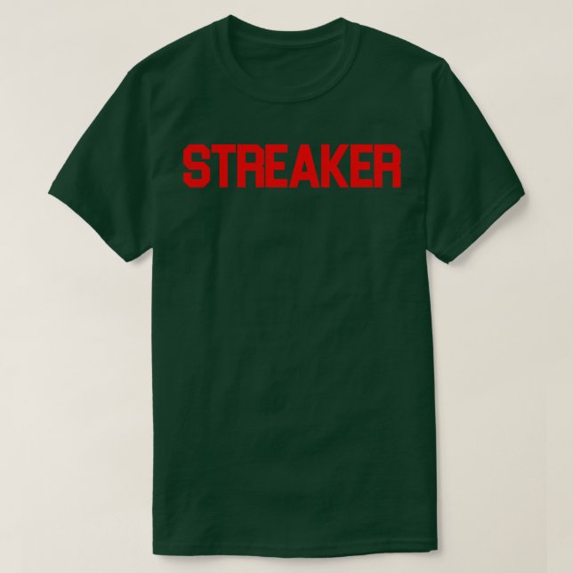 CAMISETA STREAKER (Diseño del anverso)